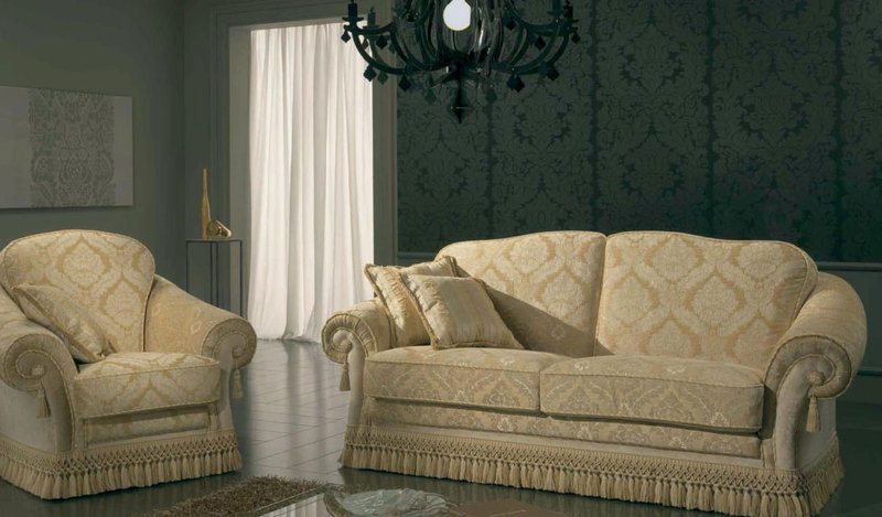 Итальянская мягкая мебель Royal фабрики Cis Salotti