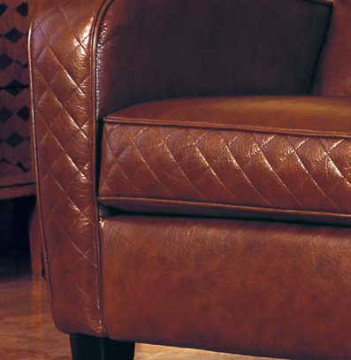 Итальянская мягкая мебель Russel Leatherchic Collection фабрики Epoque Egon Frustenberg