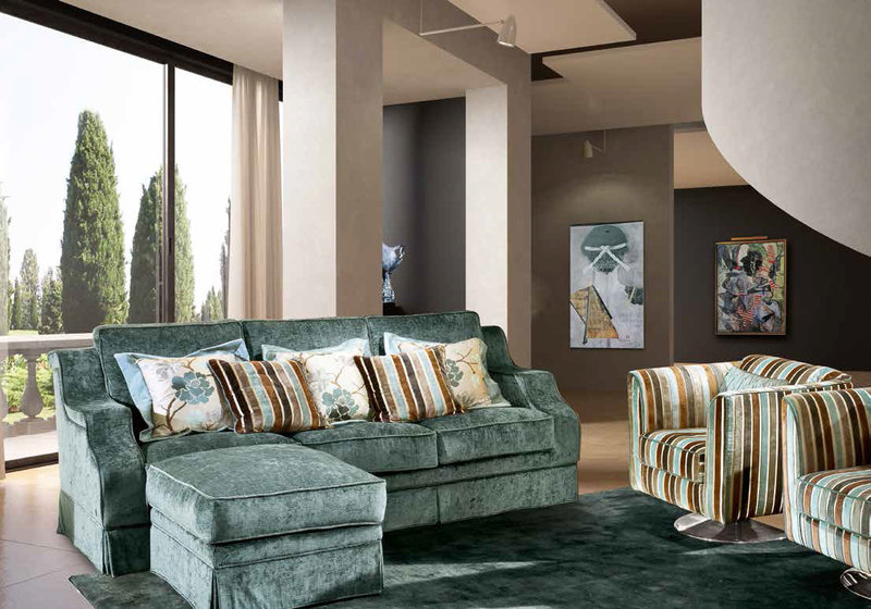 Итальянская мягкая мебель Smeraldo Lifestyle Collection фабрики BM Style