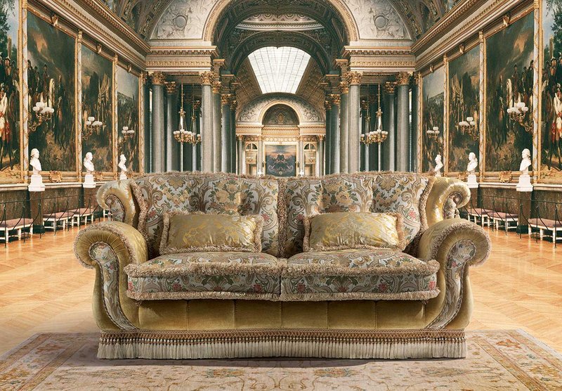 Итальянская мягкая мебель TIFFANY фабрики EGIDIO LUNARDELLI