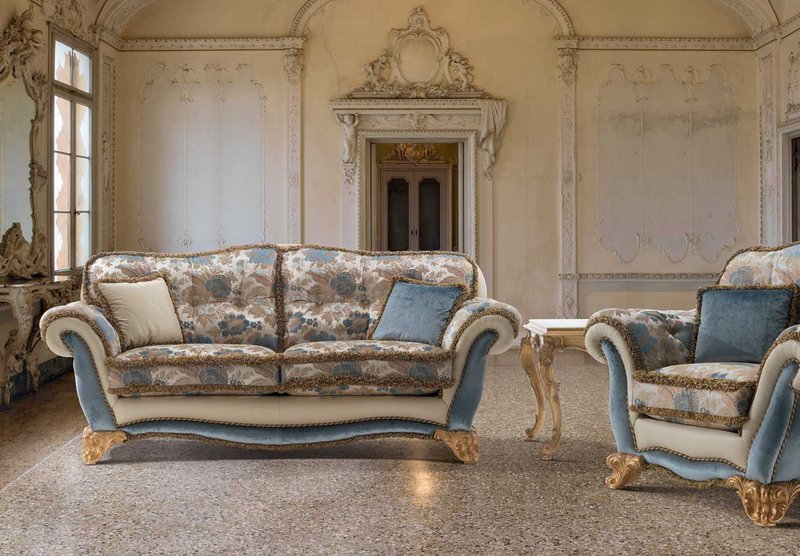 Итальянская мягкая мебель VILLA BORGESE MILORD фабрики EGIDIO LUNARDELLI