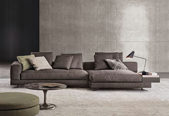 Итальянская мягкая мебель WHITE 02 фабрики MINOTTI