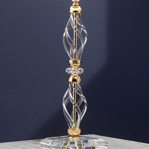 Итальянская настольная лампа ALICANTE LG1/Gold фабрики EUROLUCE LAMPADARI