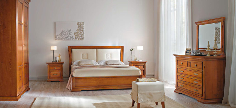 Итальянская двуспальная кровать Bohemia фабрика Prama