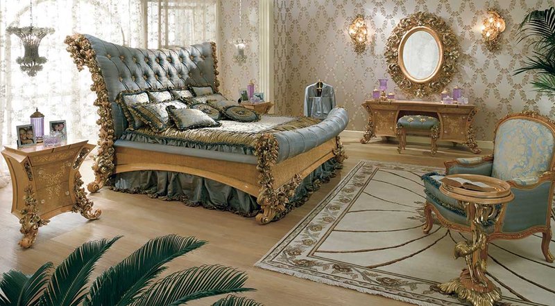 Итальянская кровать BOUQET 9008 фабрики RIVA