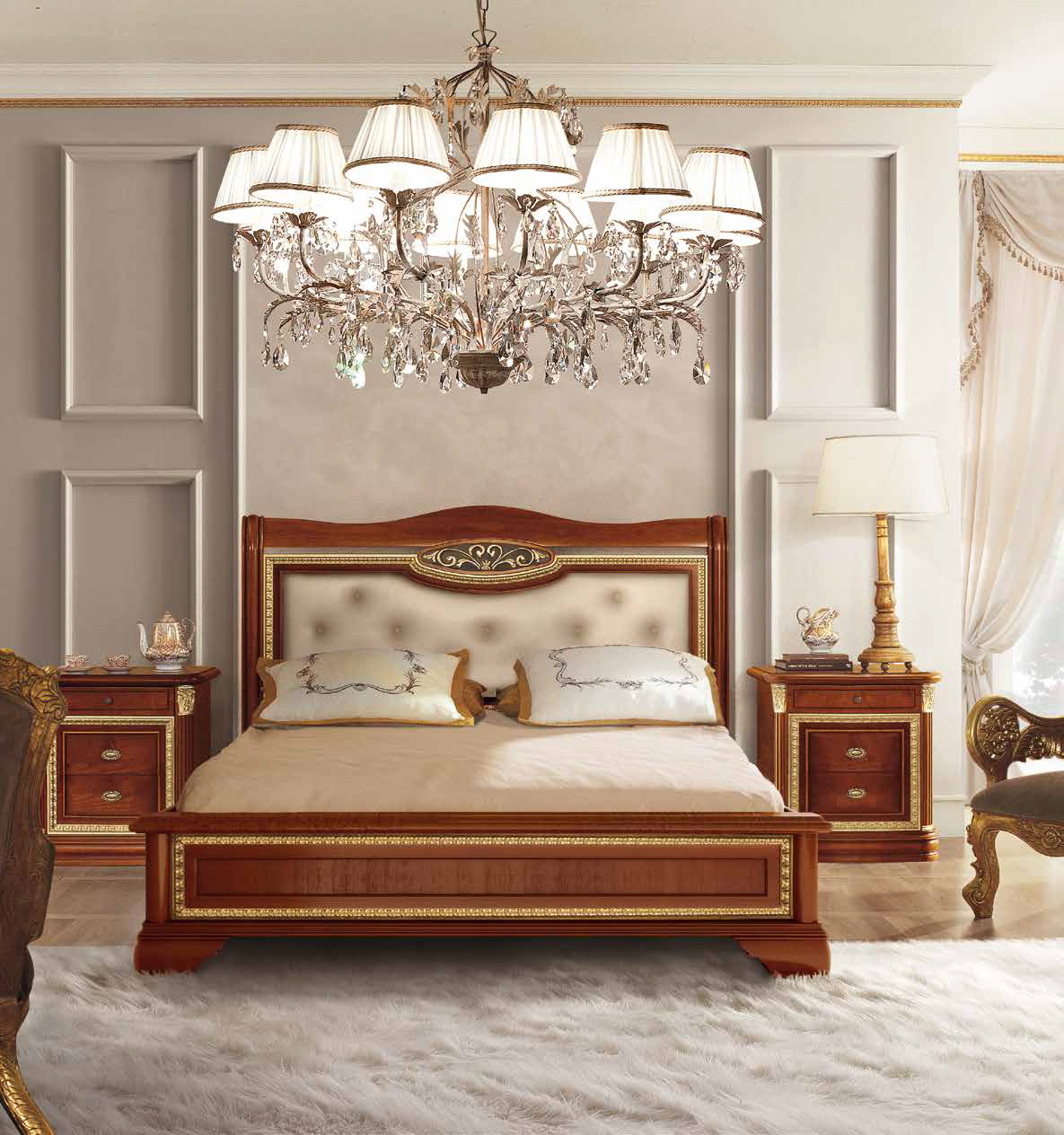 мебель современная классика спальня