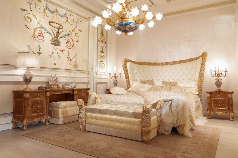 Итальянская спальня Domus Aurea фабрики RAMPOLDI CREATIONS