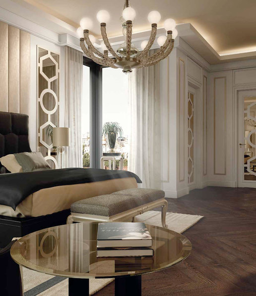 Итальянская спальня Luxury Project фабрики ELLEDUE Композиция 03