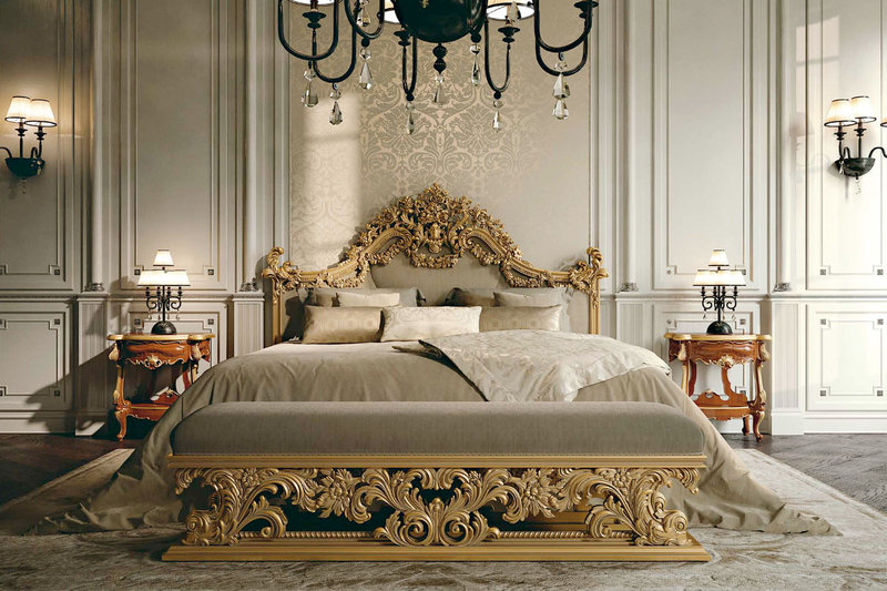 Итальянская спальня Luxury Project фабрики ELLEDUE Композиция 06