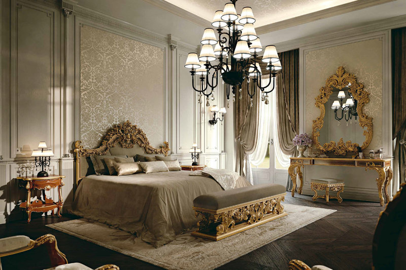 Итальянская спальня Luxury Project фабрики ELLEDUE Композиция 06