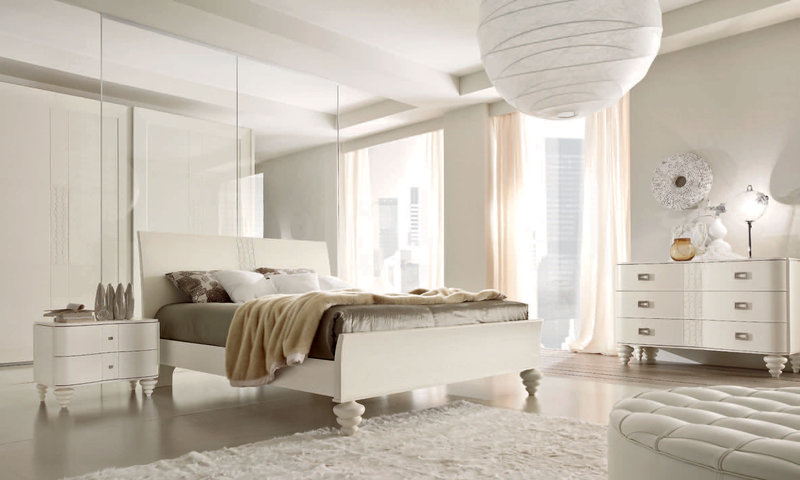 Итальянская спальня Fashion Time Bianco фабрики BARNINI OSEO