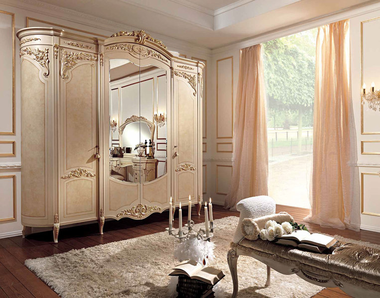 Итальянская спальня Regenza Luxury Lacca Antica фабрики BARNINI OSEO