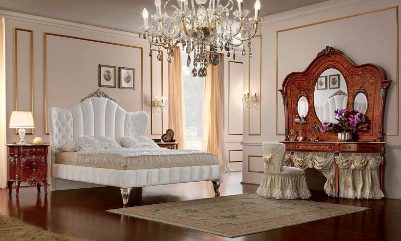 Итальянская спальня Reggenza Luxury фабрики BARNINI OSEO