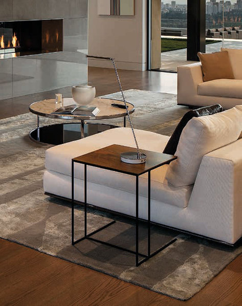 Итальянские журнальные столики LEGER фабрики MINOTTI