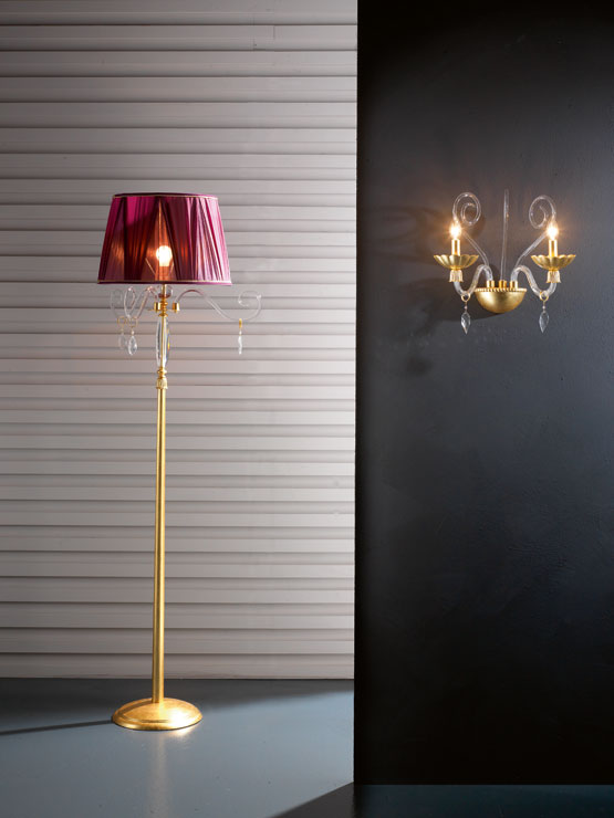 Итальянский бра FLORENTIA A2/Gold фабрики EUROLUCE LAMPADARI