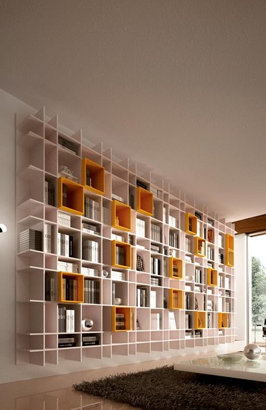 Итальянский книжный шкаф LIBRERIA 05 фабрики KIKO