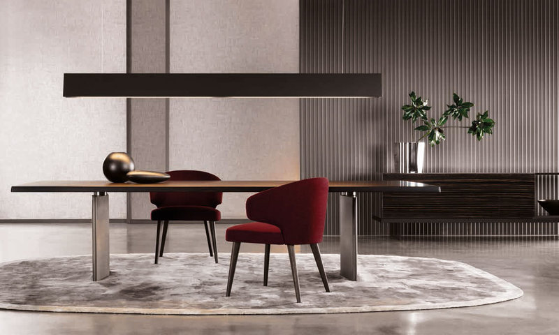 Итальянский стол MORGAN фабрики MINOTTI