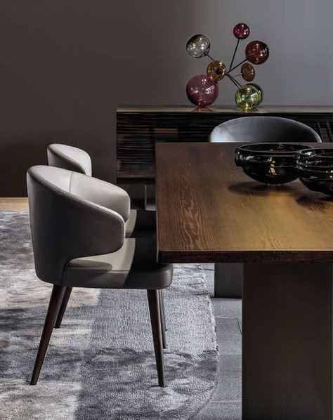 Итальянский стул ASTON фабрики MINOTTI