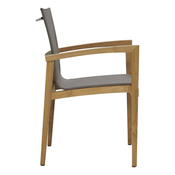 Итальянский стул с подлокотниками CASTELL фабрики JANUS ET CIE