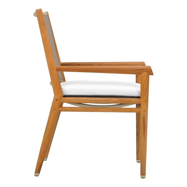 Итальянский стул с подлокотниками KONOS фабрики JANUS ET CIE