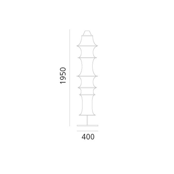 Итальянский торшер Falkland фабрики ARTEMIDE