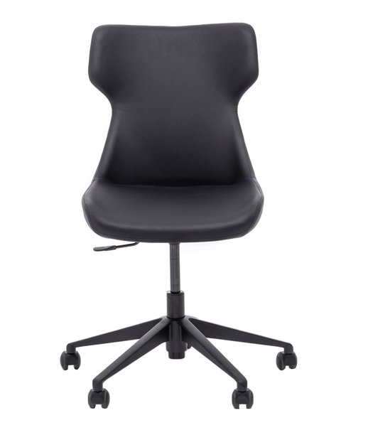 Кресло Antea, черная кожа от дизайнерской студии Profoffice