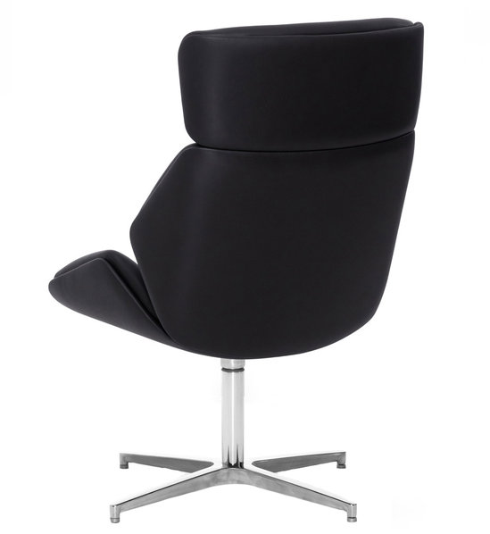 Кресло для переговорных Charm High Lounge черное от дизайнерской студии Profoffice
