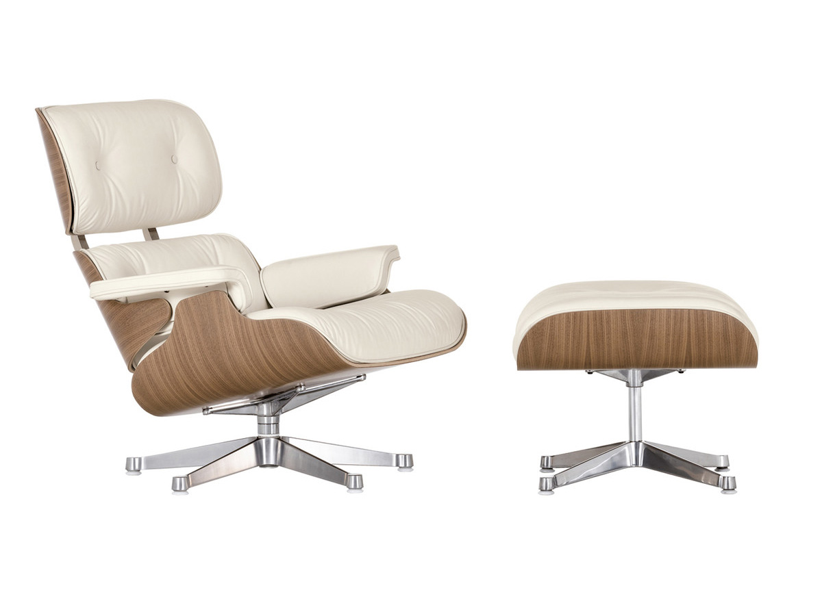 Eames Style Lounge Chair Ottoman