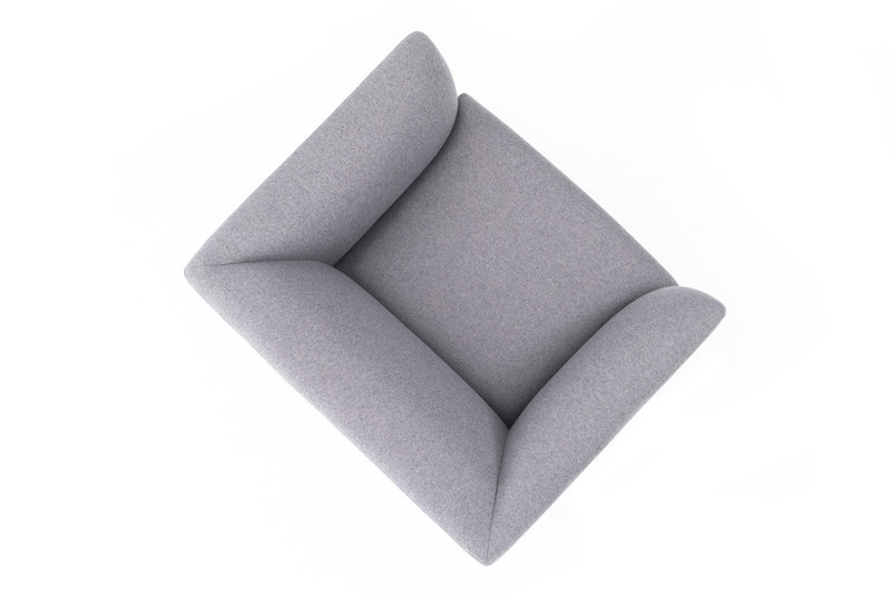 Кресло Liro войлок серый от дизайнерской студии Profoffice