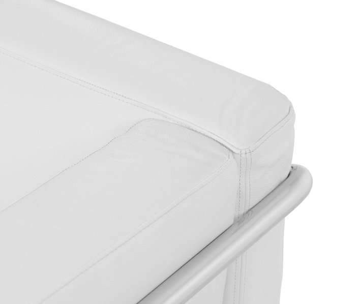 Кресло Mykonos белая кожа от дизайнерской студии Profoffice