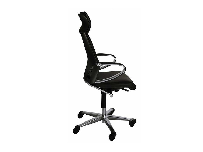 Кресло руководителя Modus Executive кожа черное фабрики Wilkhahn