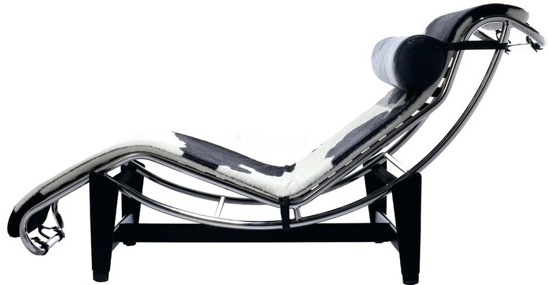 Кресло-шезлонг Le Corbusier Style Chaise Lounge LC4 Pony от дизайнера LE CORBUSIER