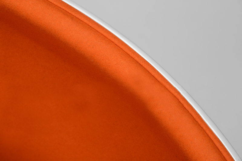 Кресло Ball Chair оранжевая ткань от дизайнера Eero Aarnio