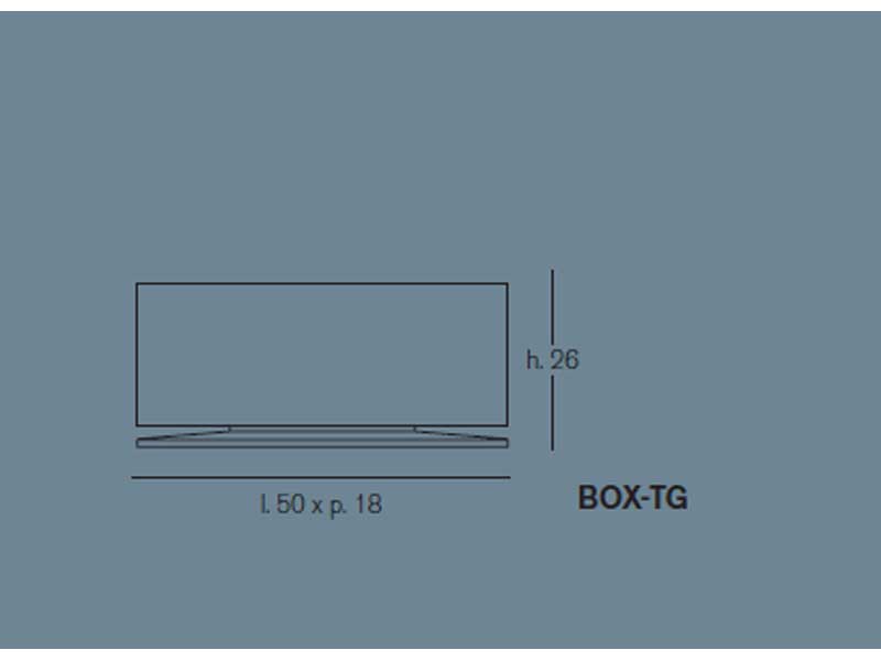 Итальянская настольная лампа boxx фабрики LE FABLIER