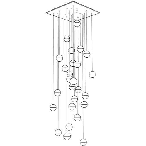 Люстра 14.26 Square Pendant Chandelier от дизайнера Omer Arbel