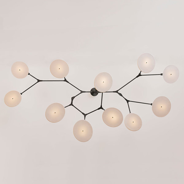 Люстра Branching Disc 11 Black от дизайнера Lindsey Adelman Люстра Branching Disc 11 Black от дизайнера Lindsey Adelman