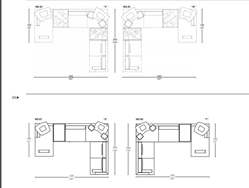 Итальянский диван Mercury Soft 02 2016 фабрики IL LOFT