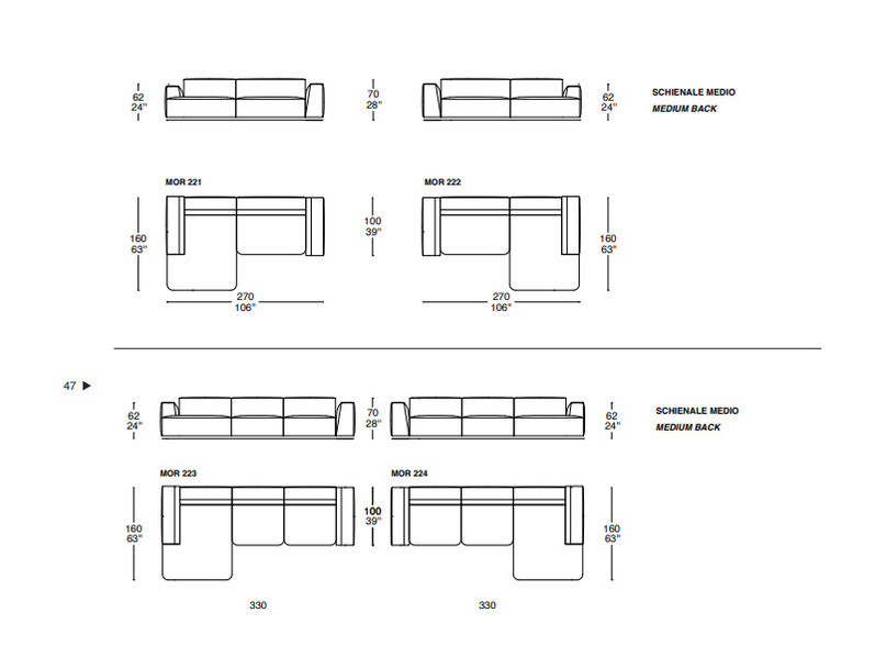  Итальянский диван MODULAR 2015 фабрики IL LOFT