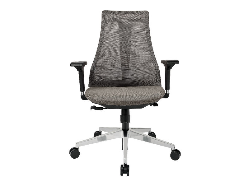 Офисное кресло Air-Chair черный пластик , хром. база от студии дизайна BARTOLI DESIGN