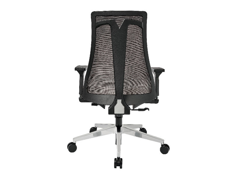 Офисное кресло Air-Chair черный пластик , хром. база от студии дизайна BARTOLI DESIGN
