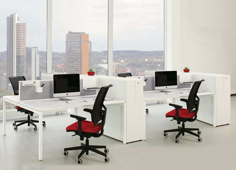 Офисный стол Nova U (для одного сотрудника) фабрики Narbutas