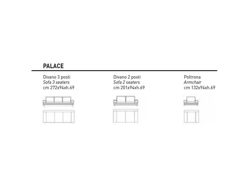 Итальянский диван PALACE фабрики ULIVI