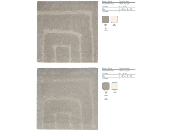 Ковер Jean-Pierre Tortil Parcours Soie фабрики IC Rugs