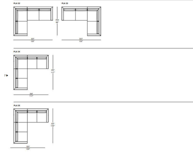 Итальянский диван  Planet 01 2016 фабрики IL LOFT