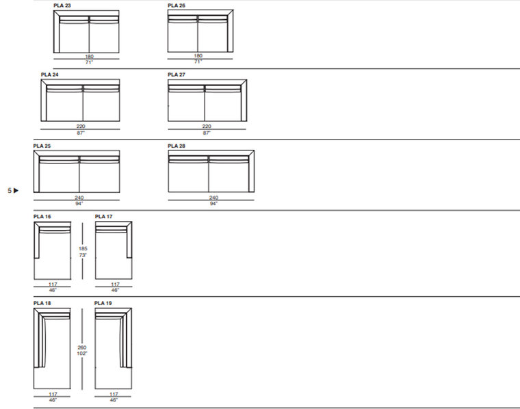 Итальянский диван PLANET 03 Silver Label фабрики IL LOFT