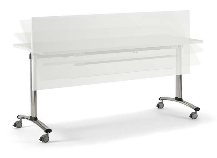 Складной стол Flip белый от дизайнерской студии Profoffice