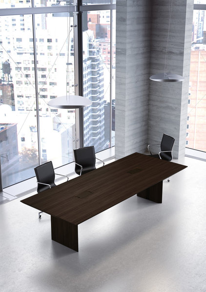 Стол для переговоров MultipliCEO (дуб темный) от дизайнерской студии Profoffice