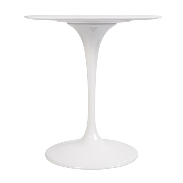 Стол Tulip Table белый Top MDF D70 глянцевый от дизайнера EERO SAARINEN