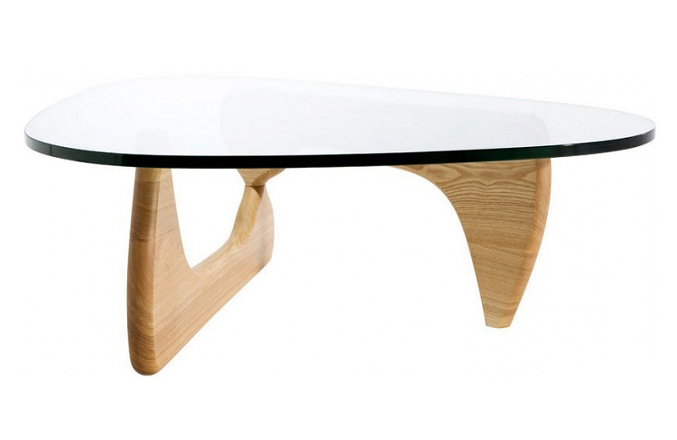 Стол журнальный Coffee Table орех от дизайнера ISAMU NOGUCHI