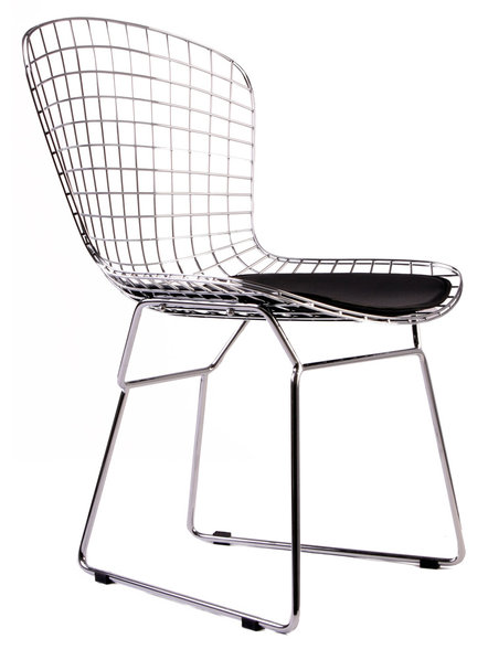 Стул Wire Side Chair черный от дизайнера HARRY BERTOIA